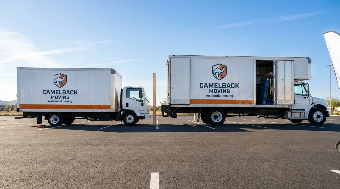 Moving truck size capacity guide in Carpentersville